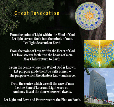 MEDITATION  Great Invocation - Christ - United Nations